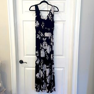 Calvin Klein floral maxi dress, size 4